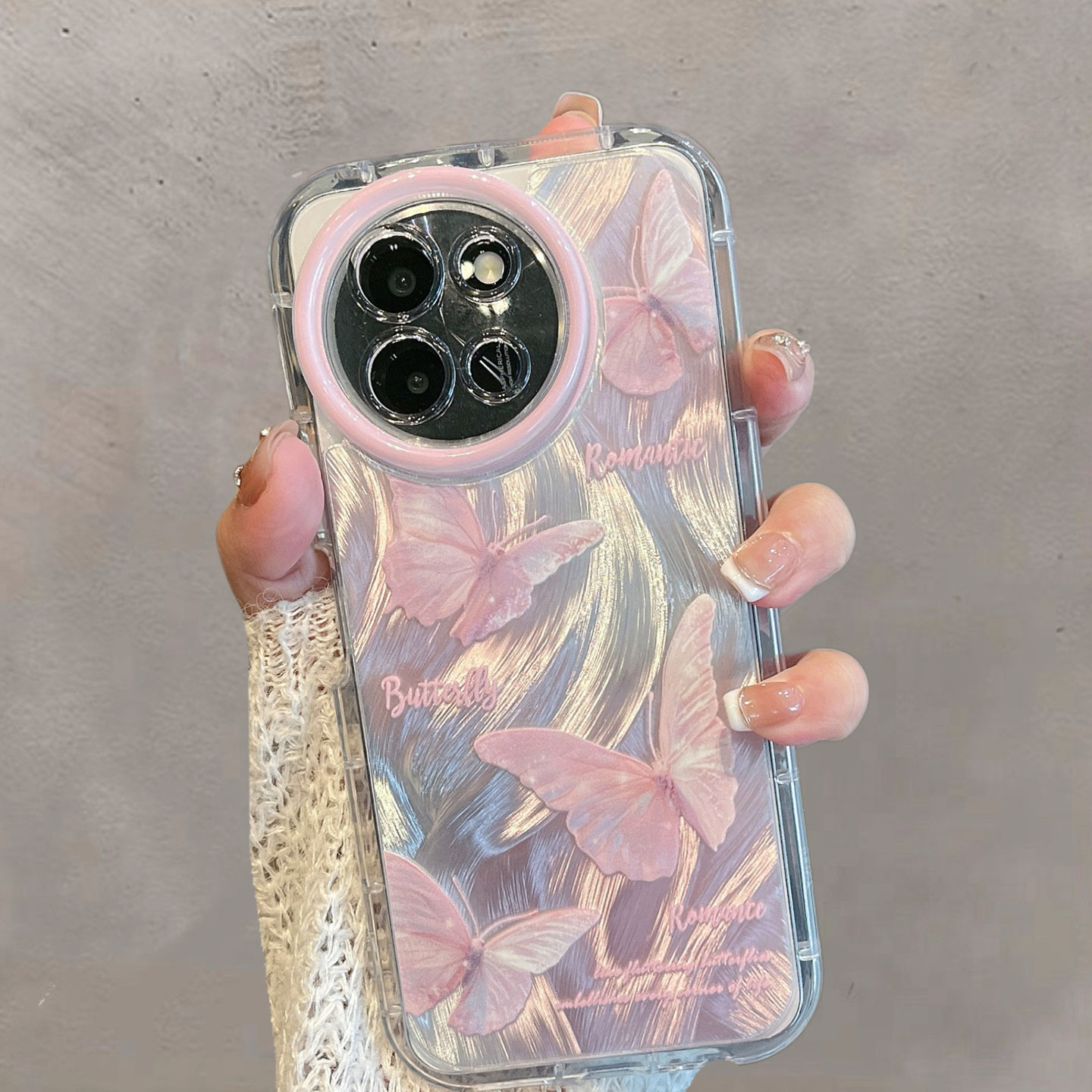 适用于vivoy200i手机壳y200t新款v2354a清新V2353DA蝴蝶全包防摔