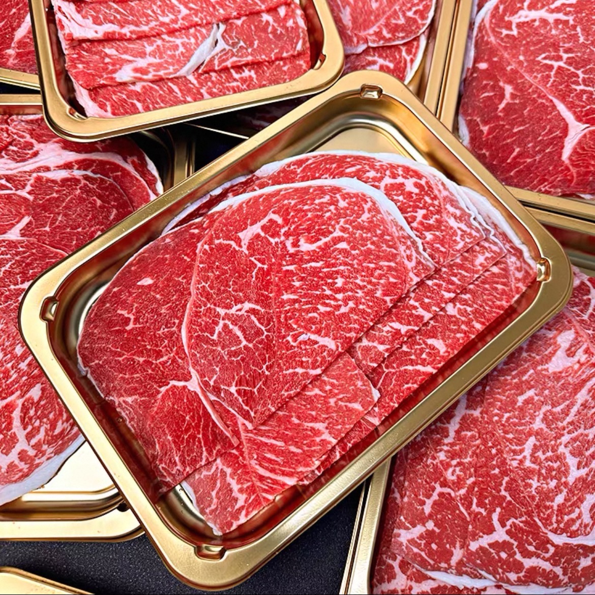 原切m9和牛牛肉片烤涮雪花牛肉片