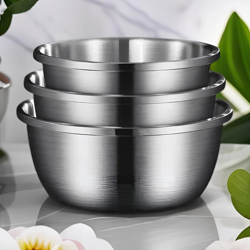 【20+22+24】加厚不锈钢盆套装洗菜盆家用油盆厨房打蛋和面汤盆