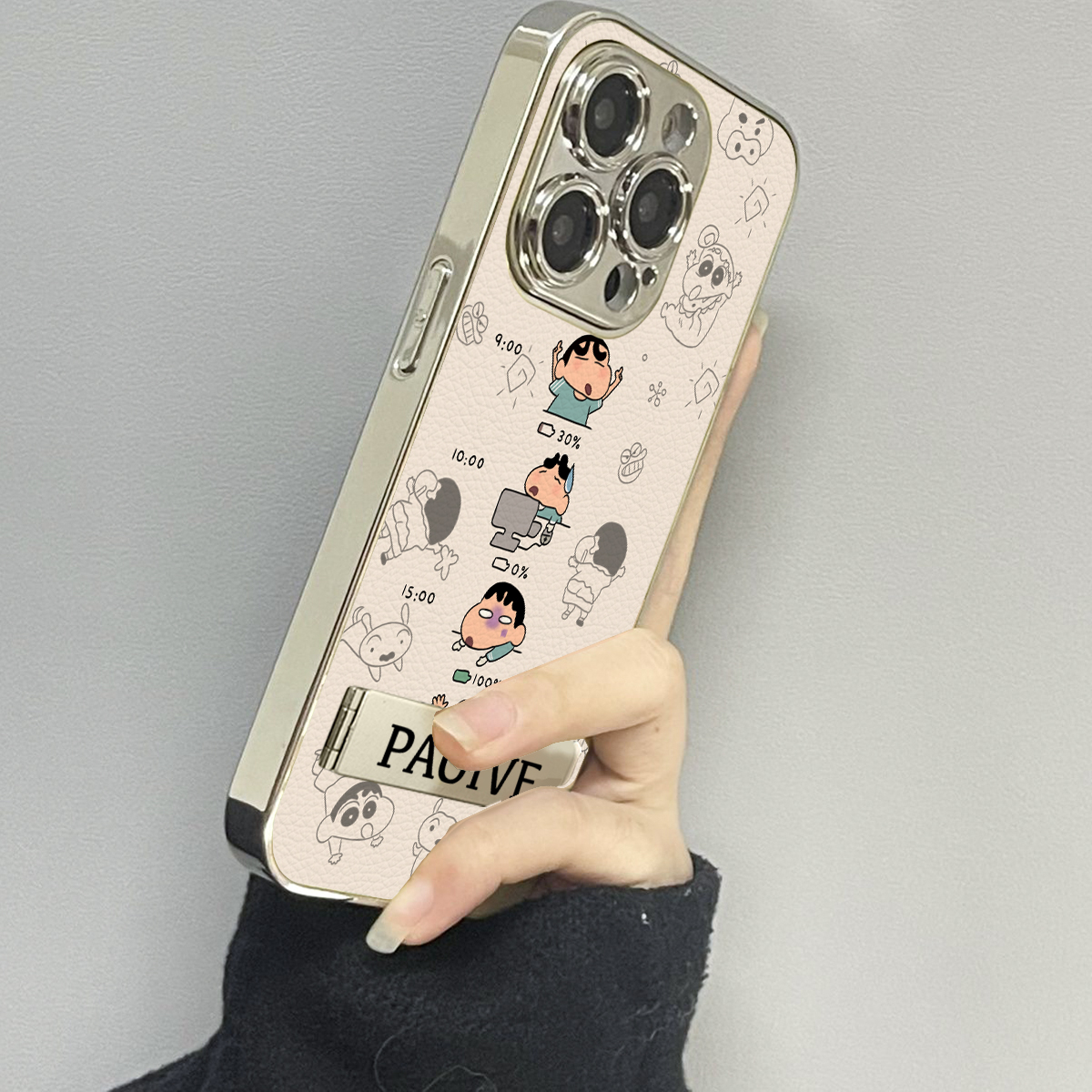 工作小新适用苹果16Pro Max手机壳iPhone华为OPPO小米vivo贴皮套