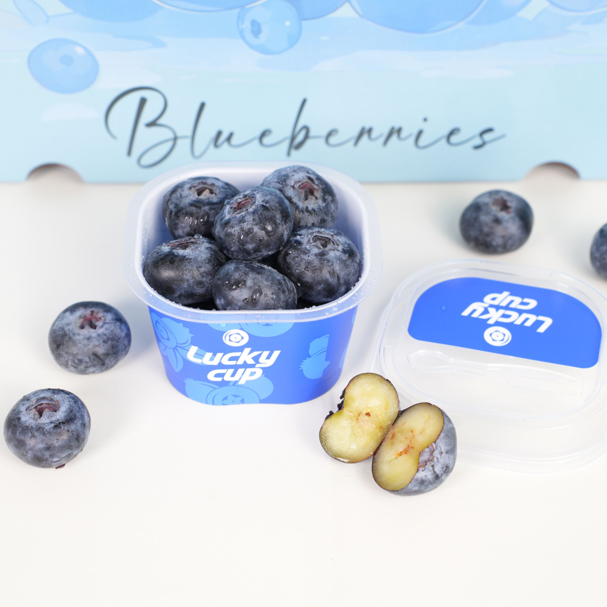 【自然授粉花香宝宝杯】秘鲁蓝莓大果16+mm 花香浓郁【顺丰京东包邮】