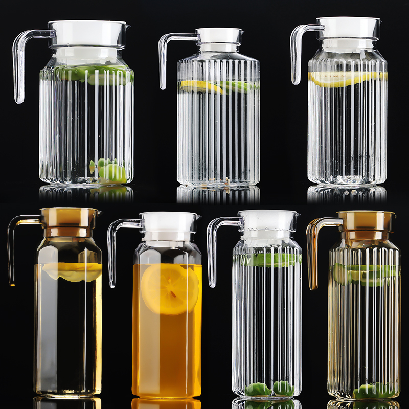 凉水壶冷水壶茶壶亚克力塑料壶耐高温热餐厅酒吧饮料水壶饭店专用