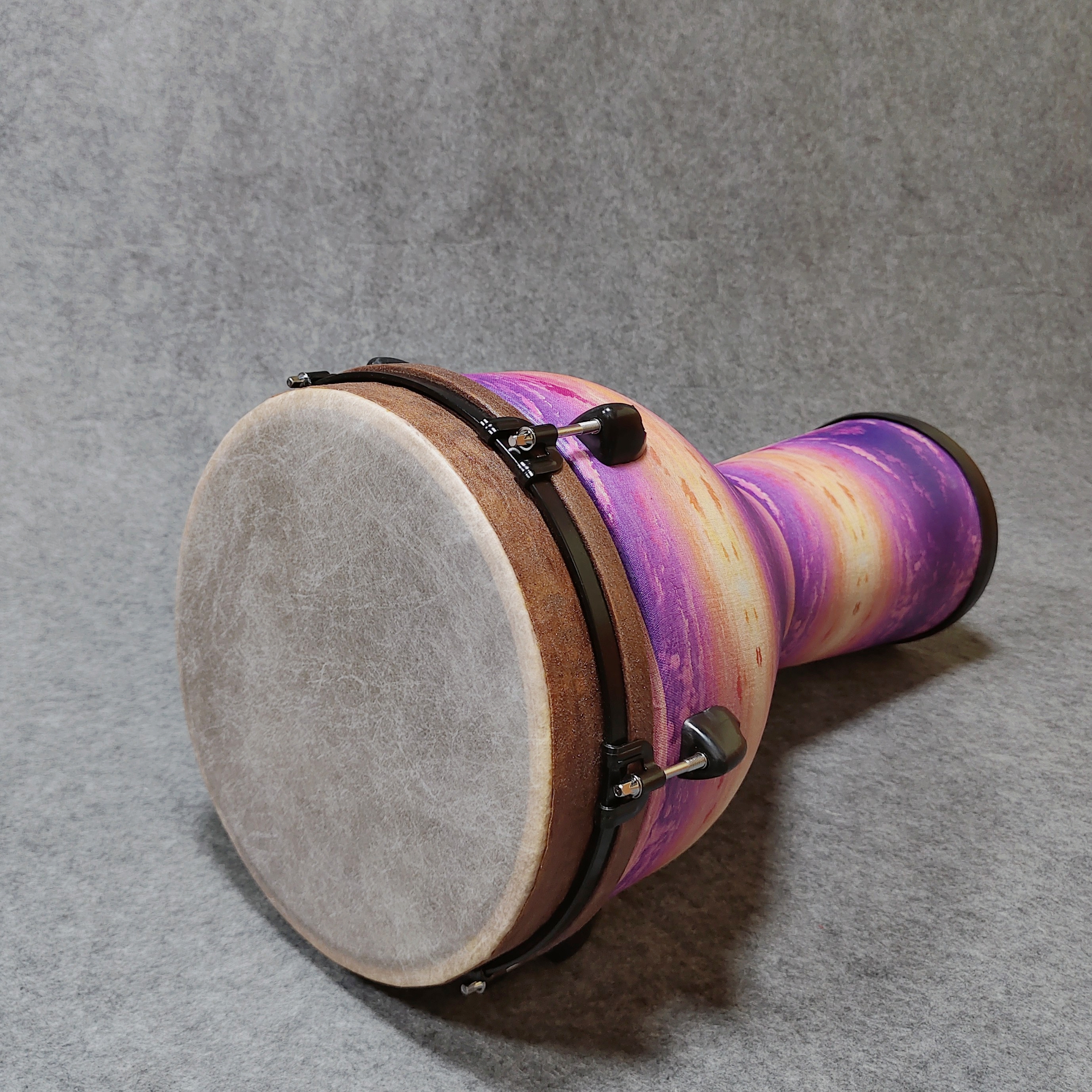 12寸大师鼓高定进口仿兽皮remo品质平替款轻便成人专业演奏非洲鼓