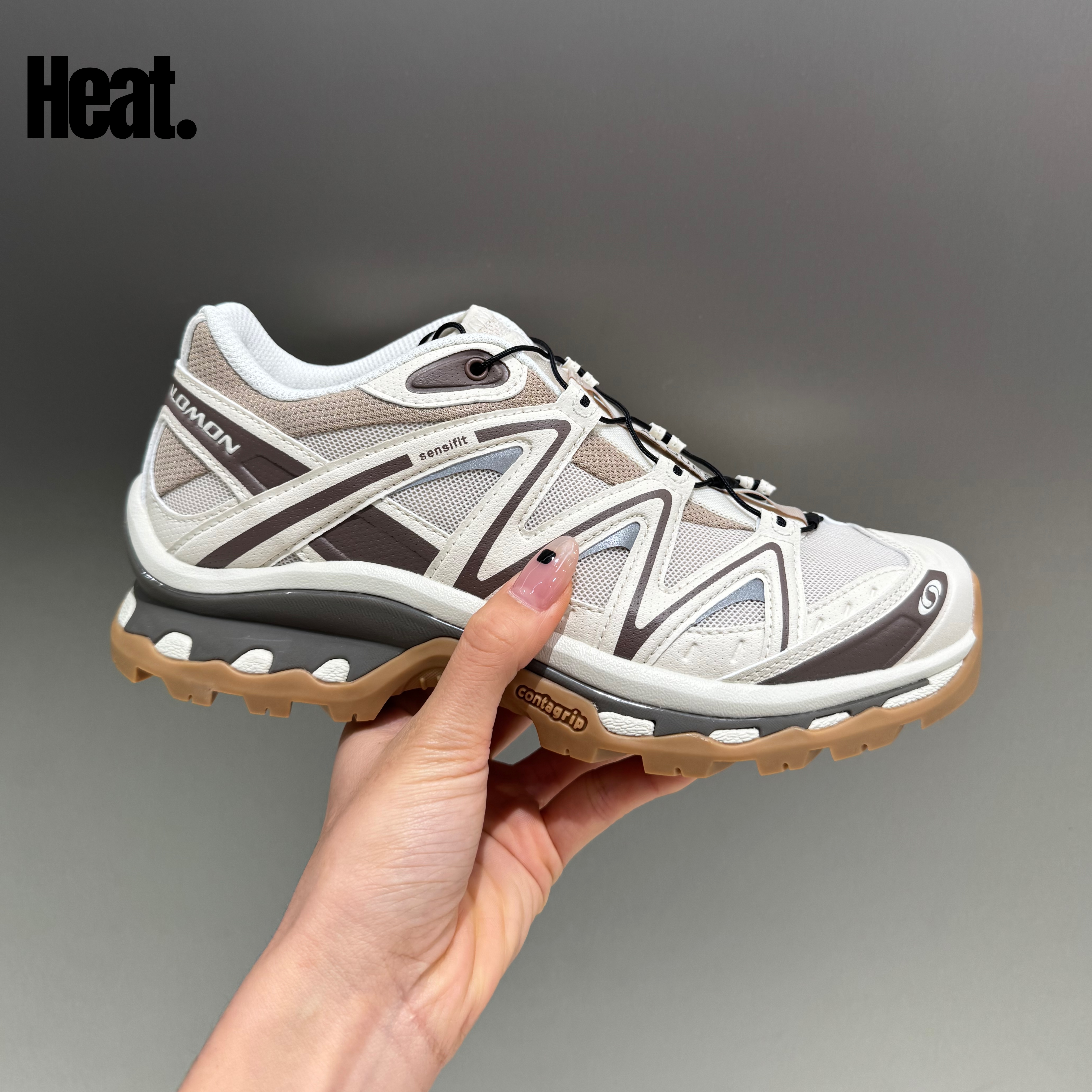 SALOMON/萨洛蒙XT-QUEST 秋冬 越野机能户外跑步训练鞋 摩卡棕