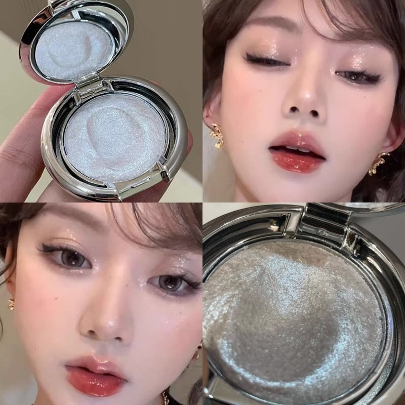 湿漉漉的水光感！神仙高光膏脸部提亮细闪爆闪显色自然立体土豆泥