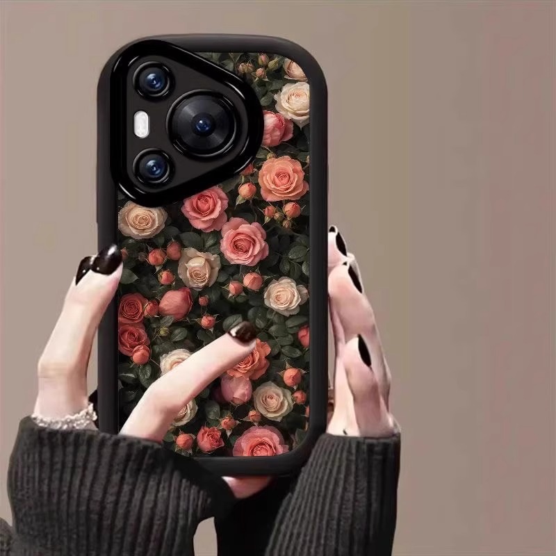 适用华为pura70pro手机壳轻奢p70ultra小众硅胶防摔p60保护套个性