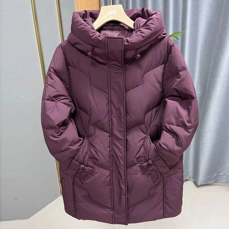 中老年人棉袄女款冬季奶奶冬装棉服妈妈秋冬国风百搭棉衣外套气质