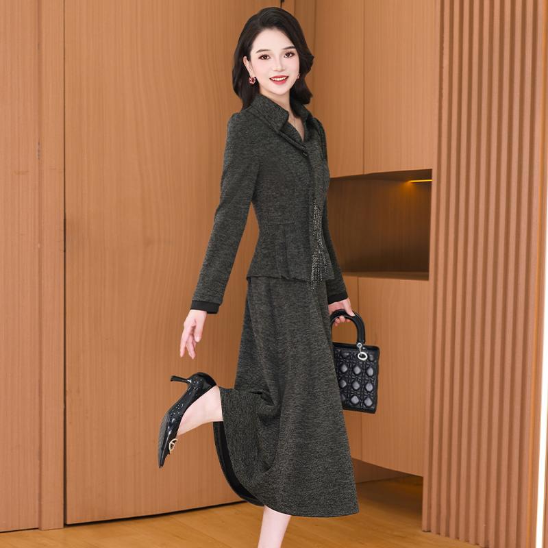 品牌小香风气质女神范显瘦套装2025秋季新款减龄轻奢爆款两件套裙