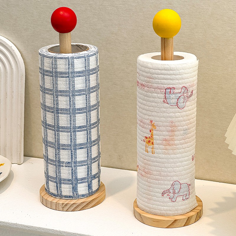 懒人抹布挂架厨房纸巾架立式餐巾纸卷筒卫生纸收纳层架多功能台面