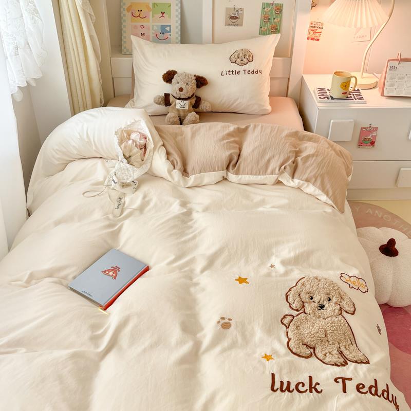 范哲萨夏天被子四件套床单被套非大学生专用被单宿舍床上三件套六