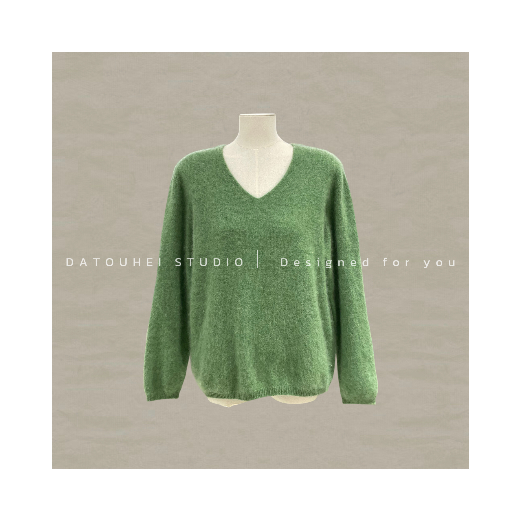 【DATOUHEI 秋季新品】“羊毛毛衣"2025秋V领毛衣D225Z15780
