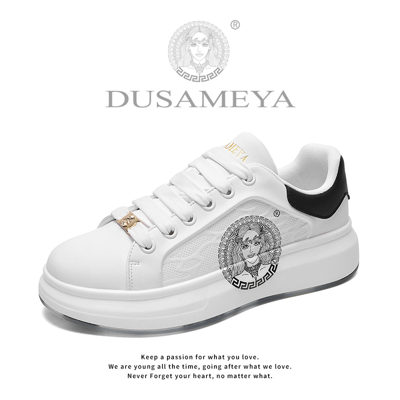 DUSAMEYA/杜莎米娅秋冬新款轻奢休闲时尚百搭情侣同款潮流软底鞋