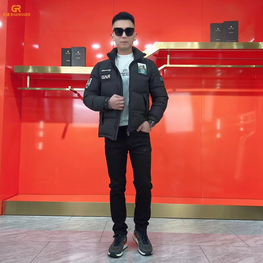 戈诺尔男装外套羽绒服时尚潮流百搭高端帅气