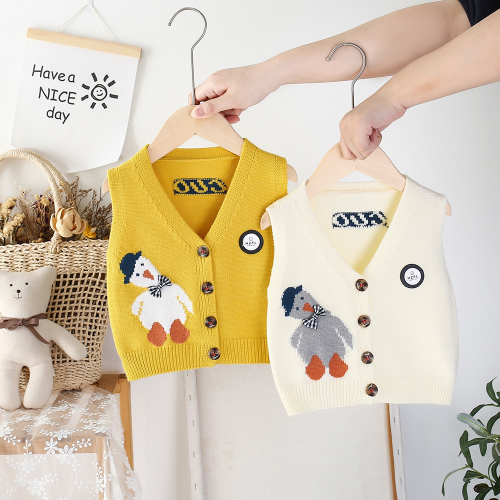 儿童卡通动漫春秋外穿马甲上春季上衣女童宝宝婴儿马甲秋冬外穿