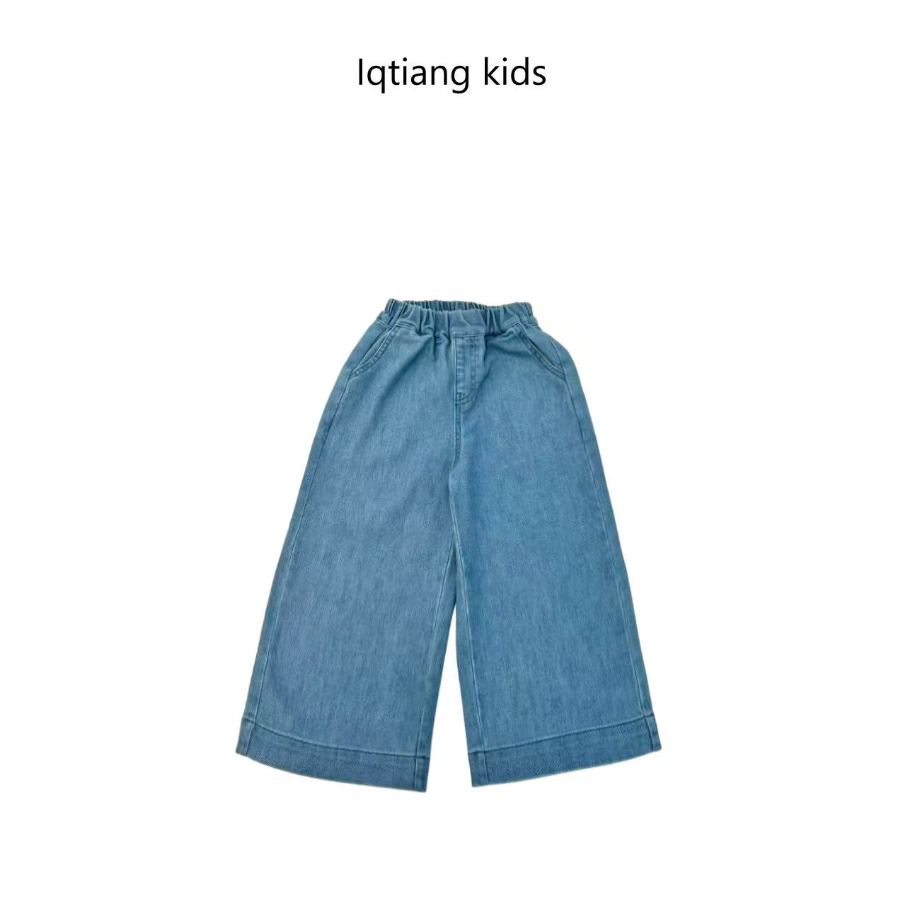 2025丘棠秋季新款亲子百搭舒适直筒牛仔裤Q253781