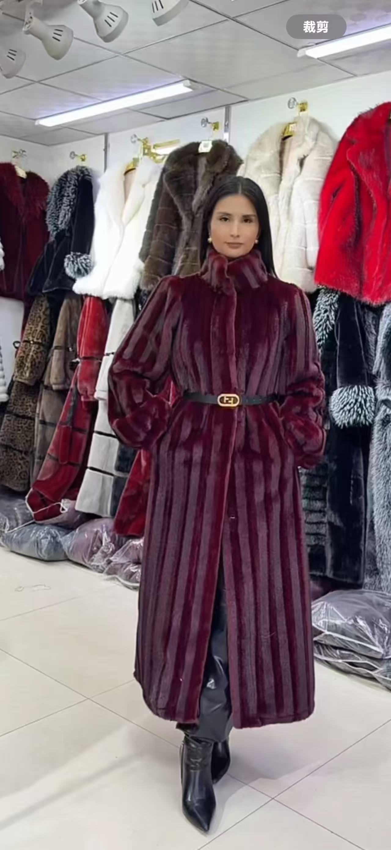 人造皮草 2025年最新长款环保皮草（130长度）