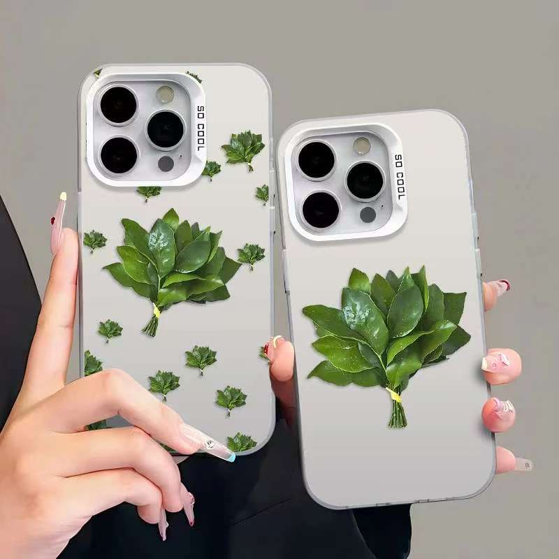 好运柚子叶手机壳适用于苹果17华为oppo荣耀小米vivo红米一加系列