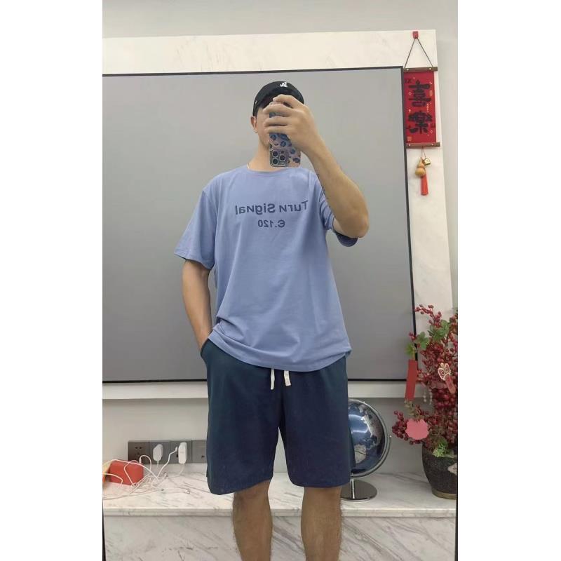 【宝贝家3】1952男士冰瓷棉口袋款运动套装