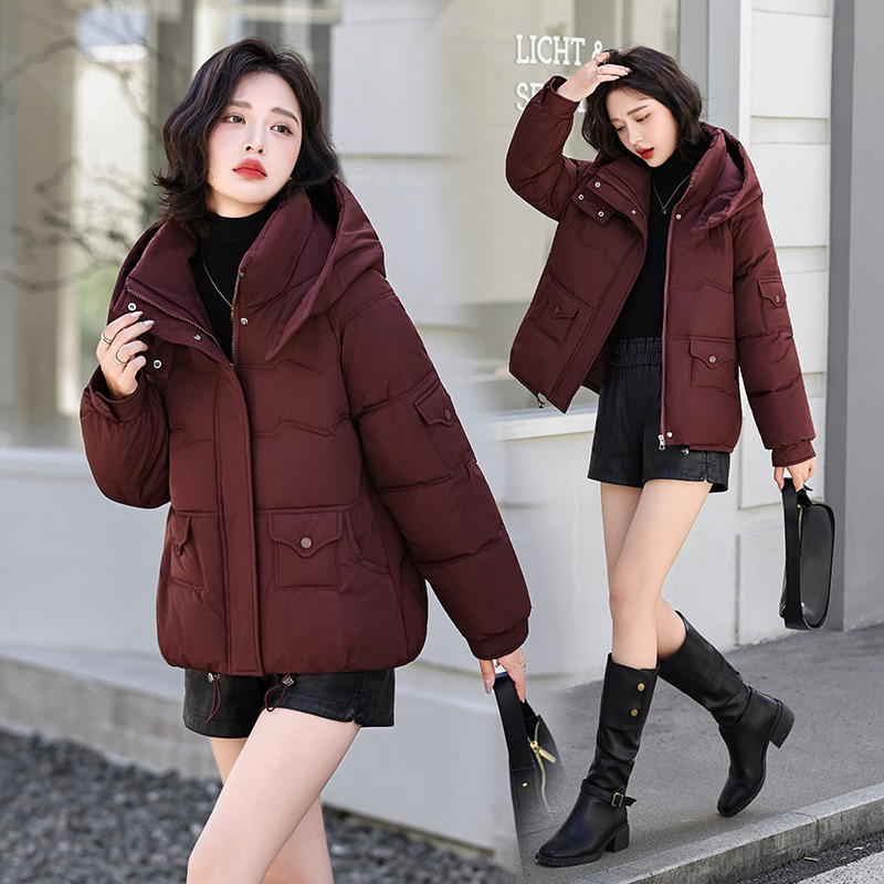 2025新款冬季小香风棉服女加厚保暖短款时尚韩版高端洋气棉袄外套