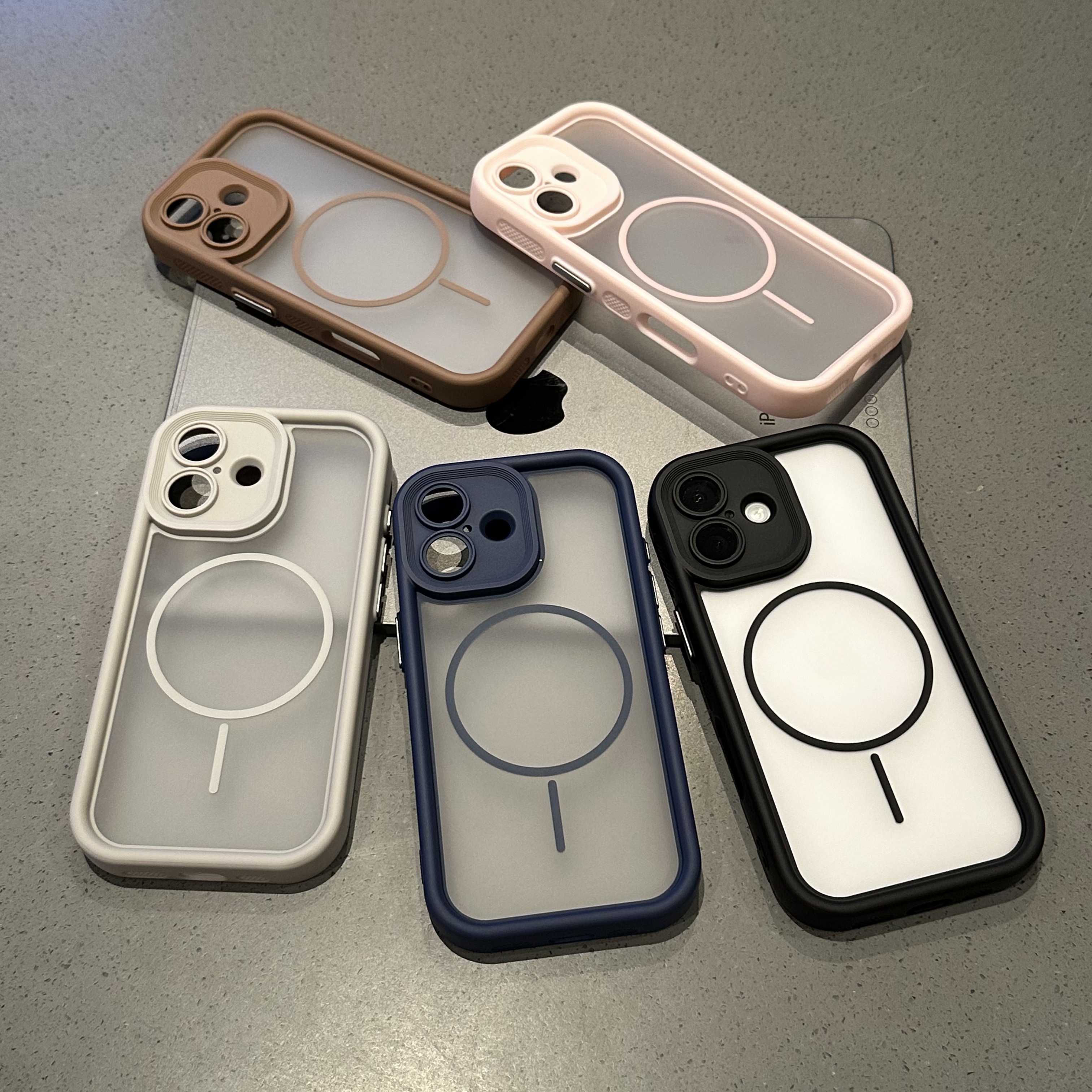 BANCA天使眼磁吸壳适用苹果16/15promax手机壳iPhone14二合一1312