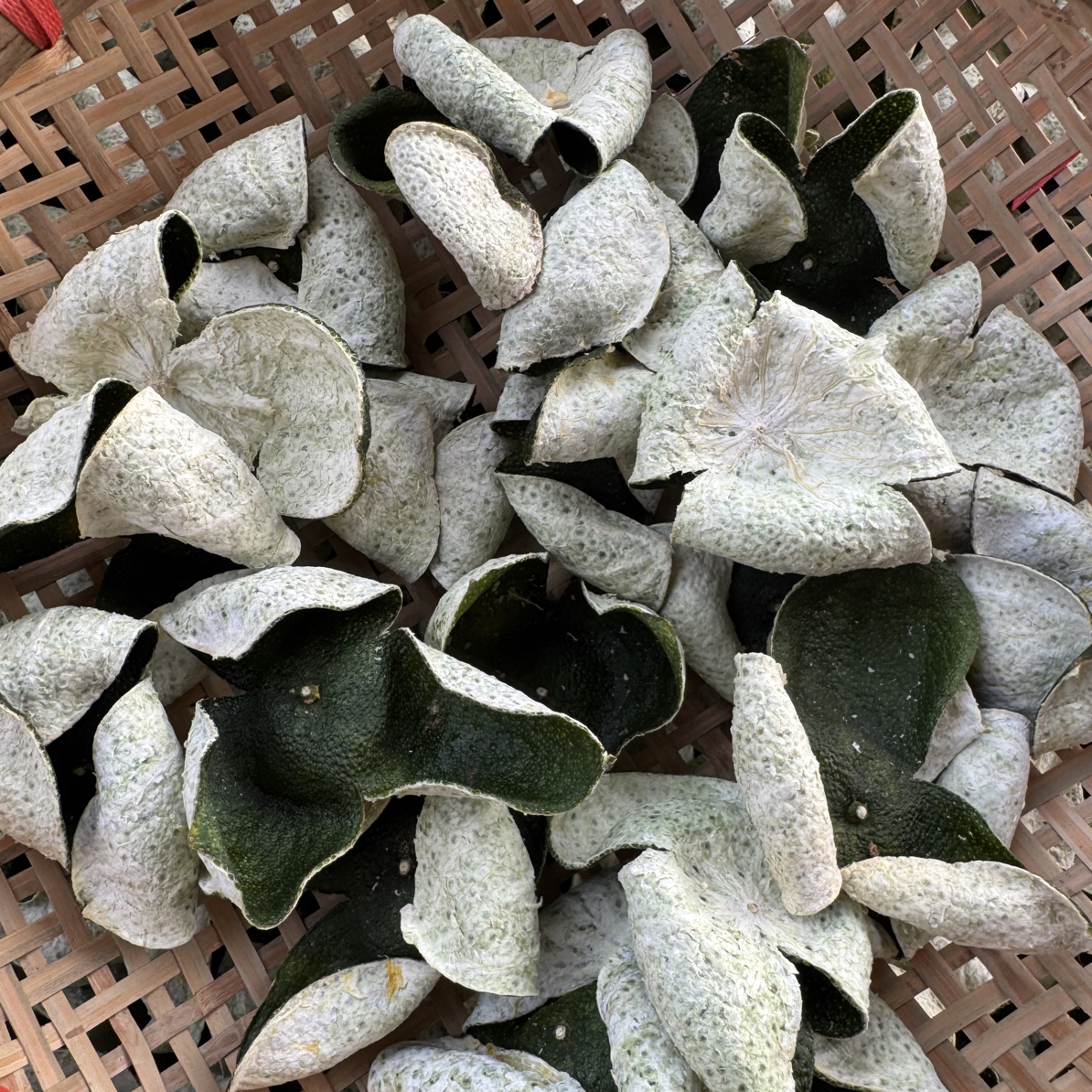 （2025年新会青皮）老树皮兰花香500克原产地广东新会陈皮太阳生嗮