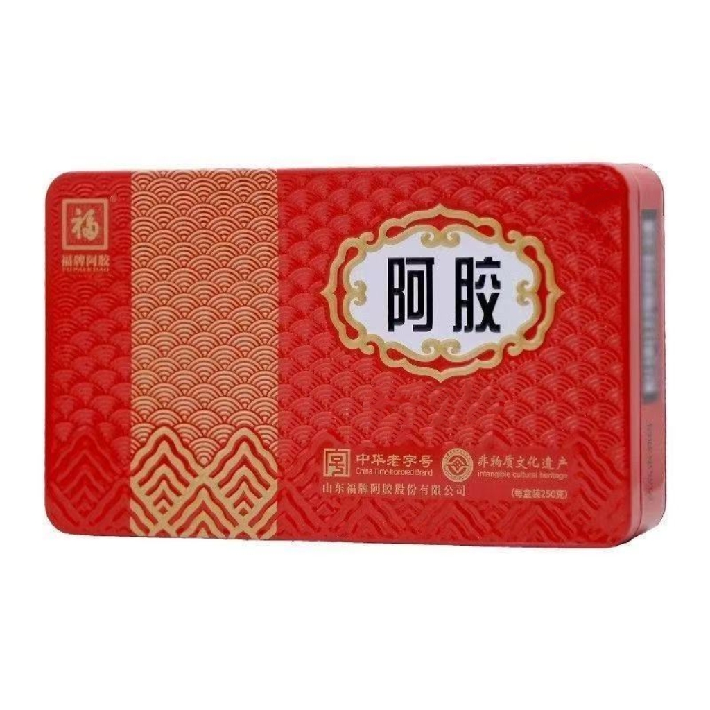 福牌铁盒阿胶250克可查询服防伪