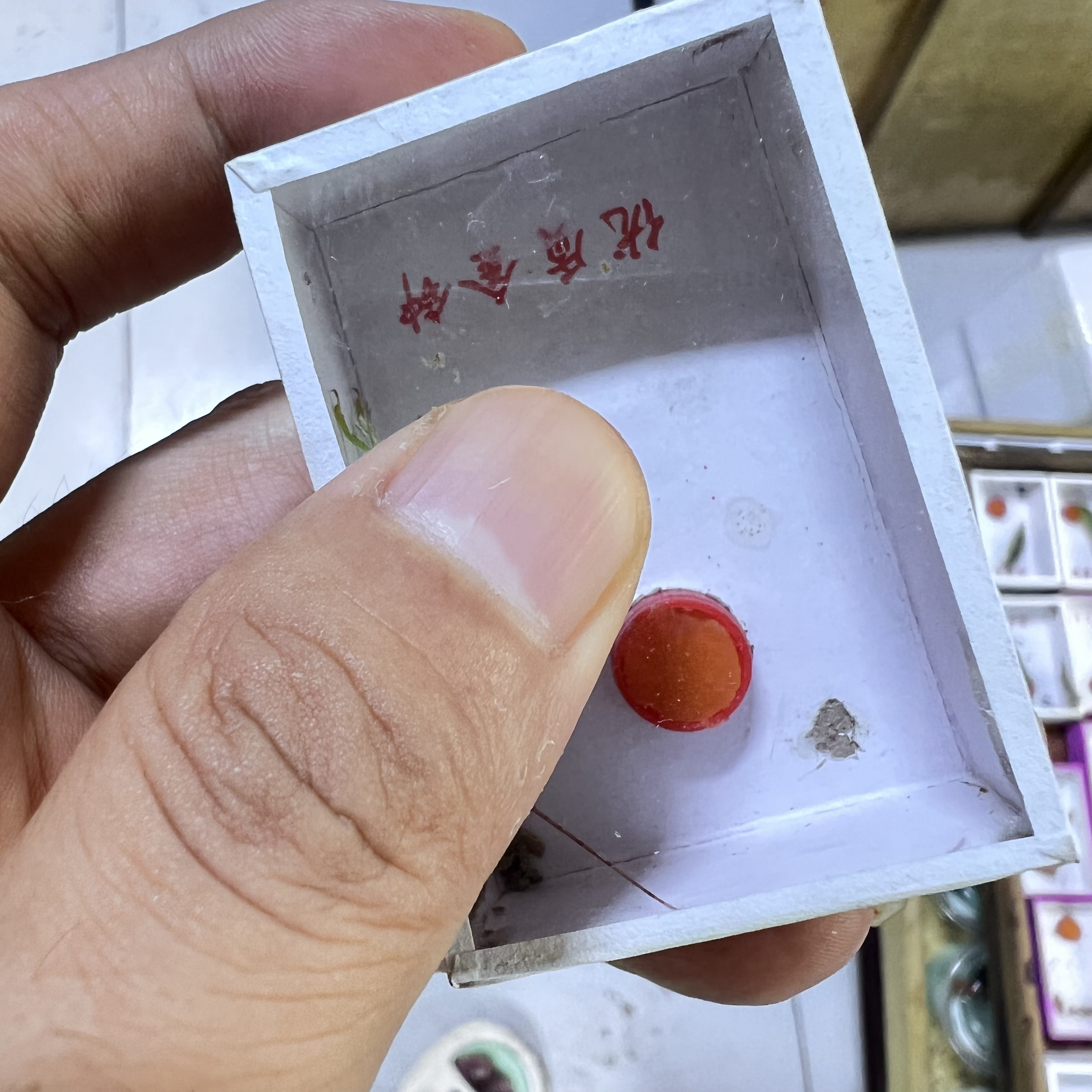 金钟单口包装盒子纸盒模型