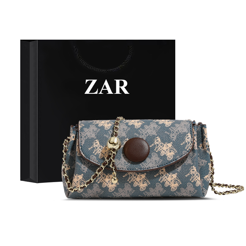 ZAR&RUILR/查瑞娜高级感轻奢链条包包女百搭小包包小众时尚斜挎包