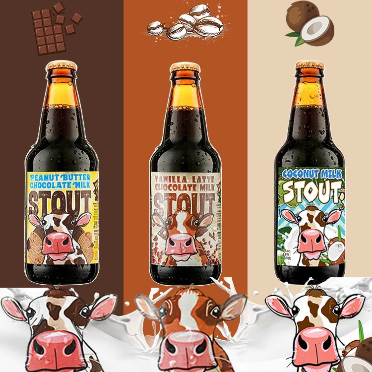 迷失海岸花生酱咖啡椰子牛奶世涛6瓶套餐