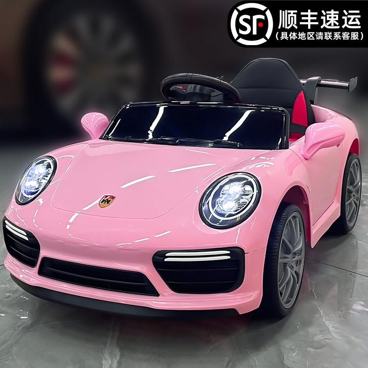 儿童电动车四轮汽车0-3岁小孩带音乐可坐人玩具车宝宝炫酷童车