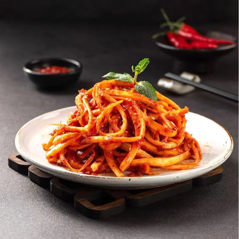 顺丰包邮延边美食恩妮地窖桔梗泡菜道拉基根狗宝咸菜245g*3袋