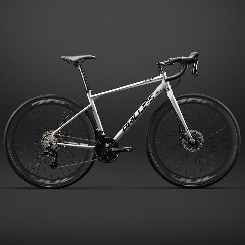 官方菲利普公路车自行车青少年变速单车男式女款上班成人学生赛车