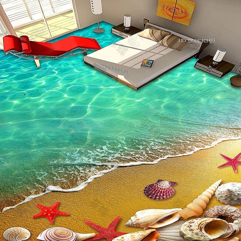 厨房地板贴自粘加厚耐磨防水家用地板翻新瓷砖贴卫生间厨房地贴