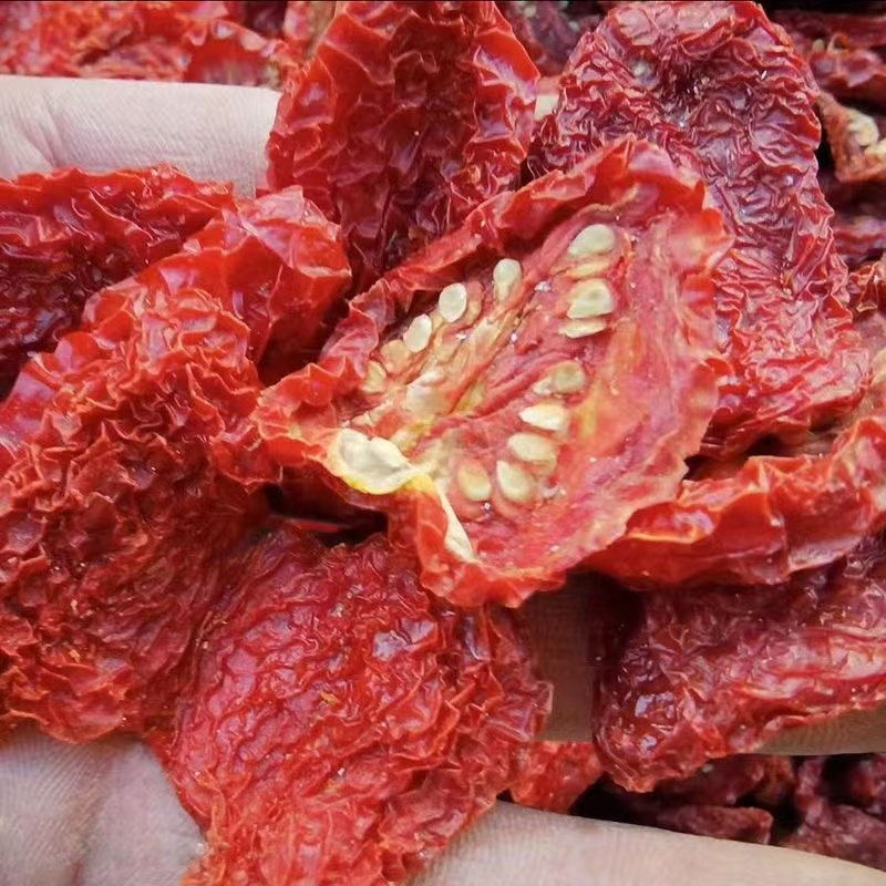 新疆日晒番茄干新疆番茄干无糖无添加自然风干西红柿干散装菜配料