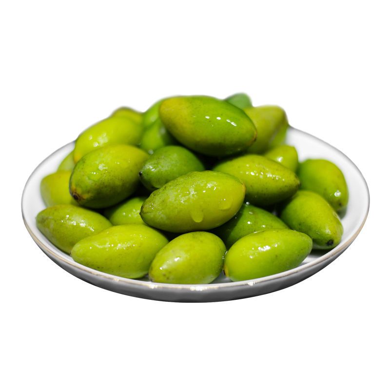 产地现摘2号橄榄新鲜酥脆青枣脆橄榄青果当季水果生吃橄榄一斤装
