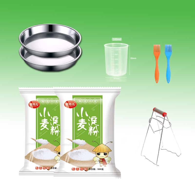 蜜丹儿 小麦淀粉500g/袋 澄粉澄面 凉皮原料粉 凉皮套装简单