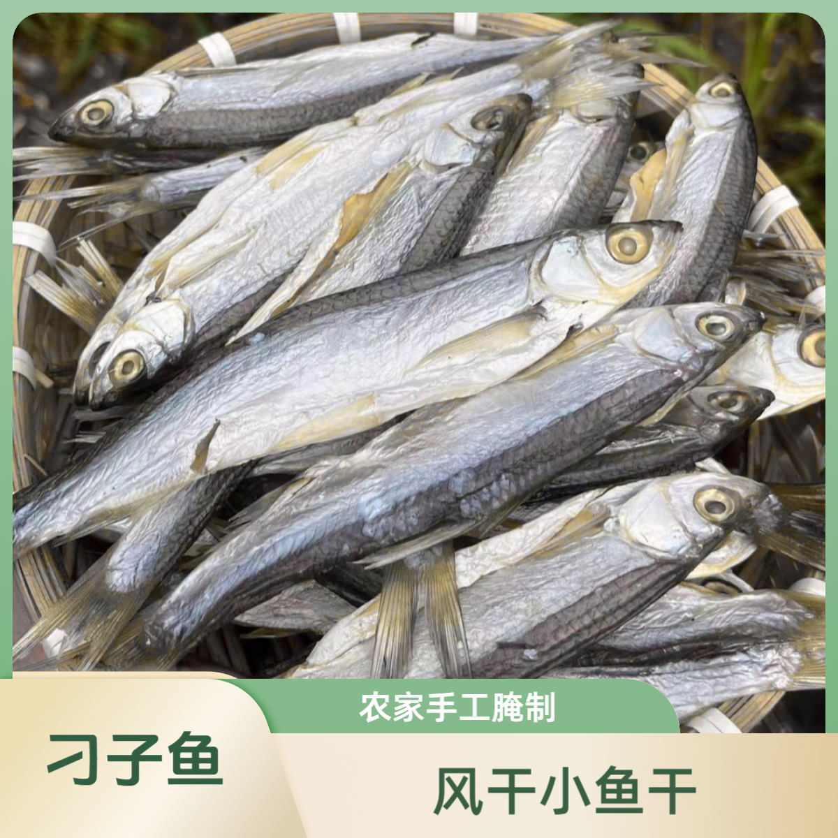 湖北特产刁子鱼干货翘嘴鱼腌制咸鱼包邮淡水河鱼刁子鱼晒干不苦