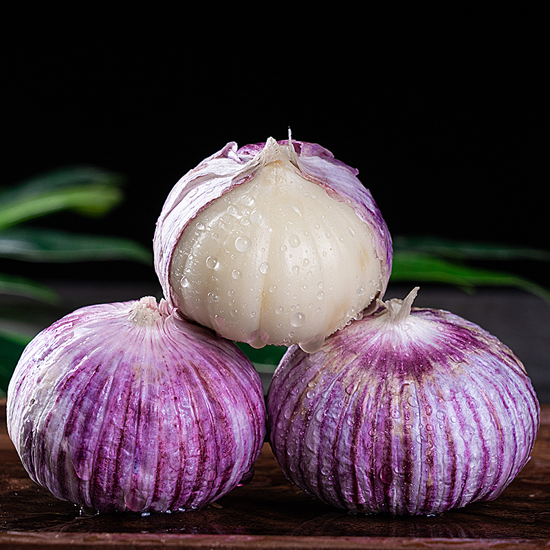 云南大理紫皮独头蒜1斤2斤3斤紫皮大蒜蒜香浓郁TY