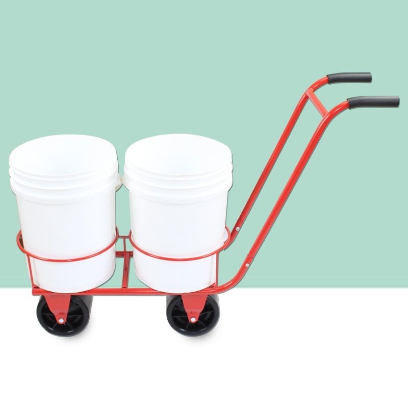 佰宥 大棚蔬菜瓜果采摘车运输手推拉懒汉人车采摘车