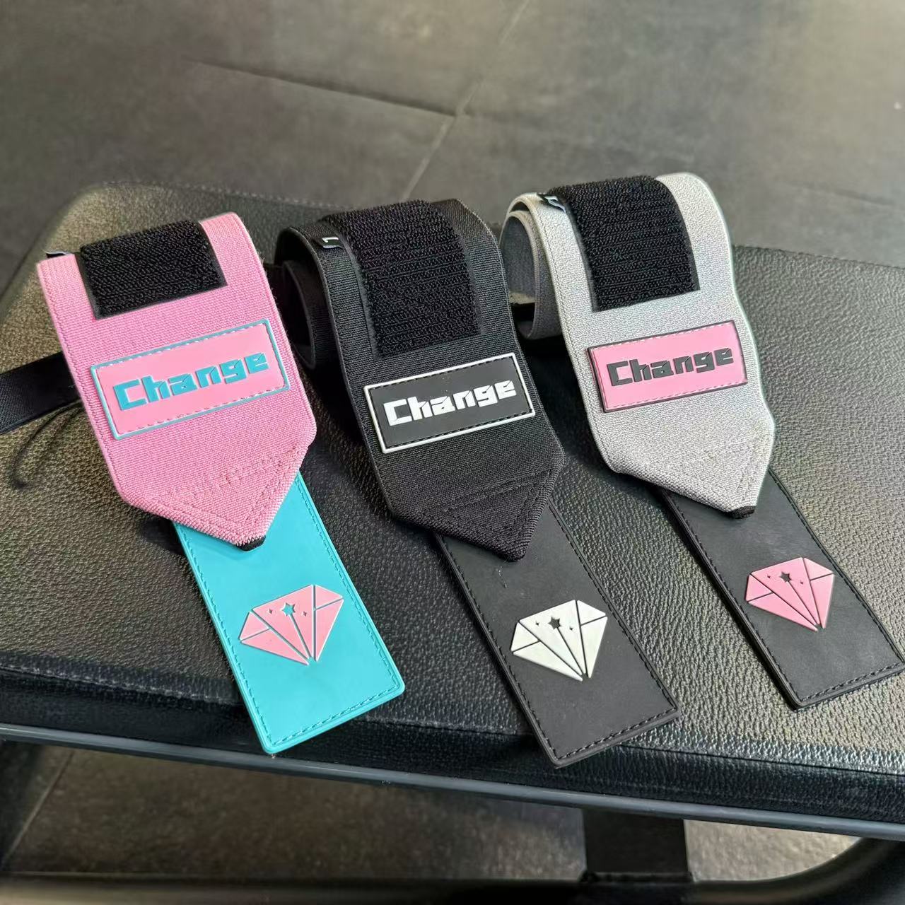 魔法黑钻健身护腕男女绷带手腕带专用装备手套护腕扭伤卧推带高弹