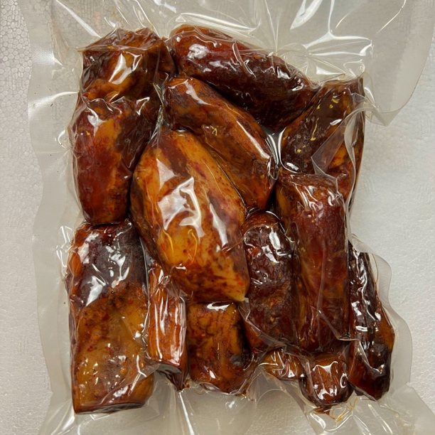 精选重庆农村土猪肉 农家排骨香肠 传统手法制作（两斤）