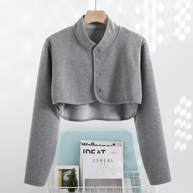 秋冬款护肩颈椎坎肩男女睡觉保暖神器产妇月子肩周防寒中老年披肩