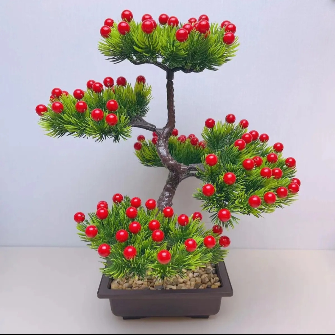 【材料包+花盆】鸿运当头迎客松手工DIY制做材料包