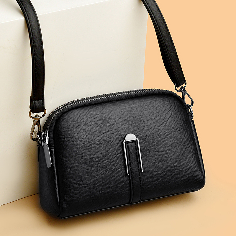 科彼袋鼠正品女包2024年新款双层百搭包包斜挎小斜挎包小包女813