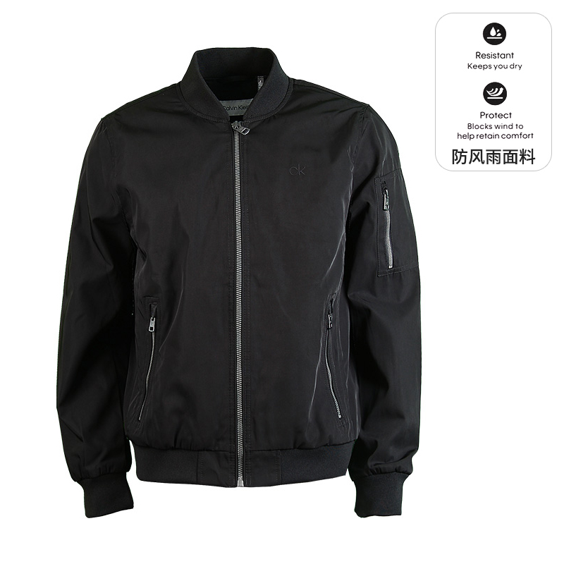 Calvin Klein/卡尔文·克雷恩CK休闲男士外套防水防风新款休闲夹克