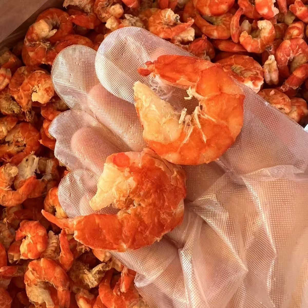 【中大号九节虾仁】鲜甜虾仁干海鲜干货海米下酒菜煮粥包饺子9成干