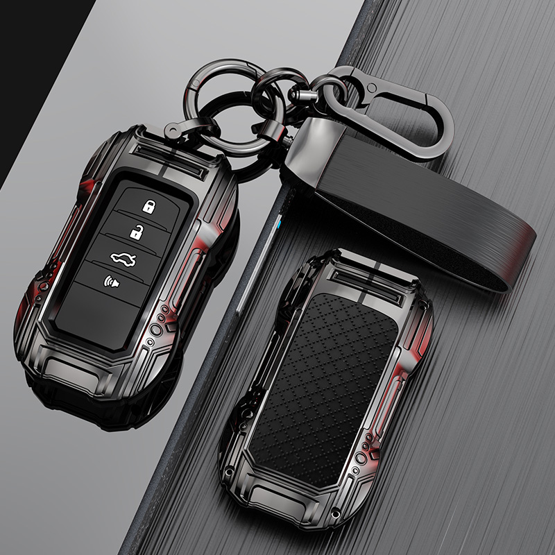 专用丰田汉兰达钥匙套第四代高级感壳扣22新款23款18高端2024 21