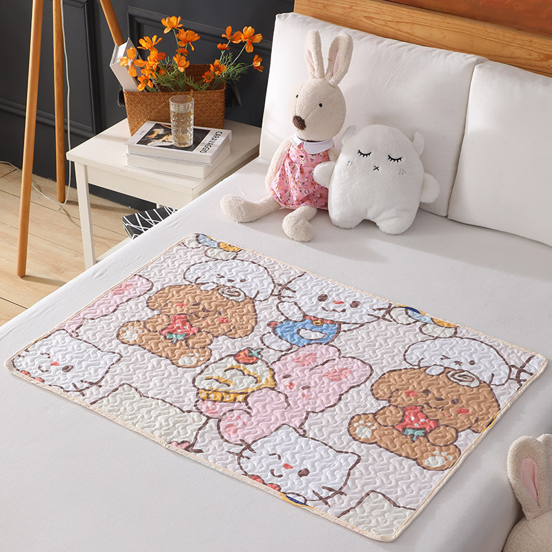 双面可洗姨妈垫婴儿卡通床垫学生宿舍例假防侧漏专用月经垫透气垫