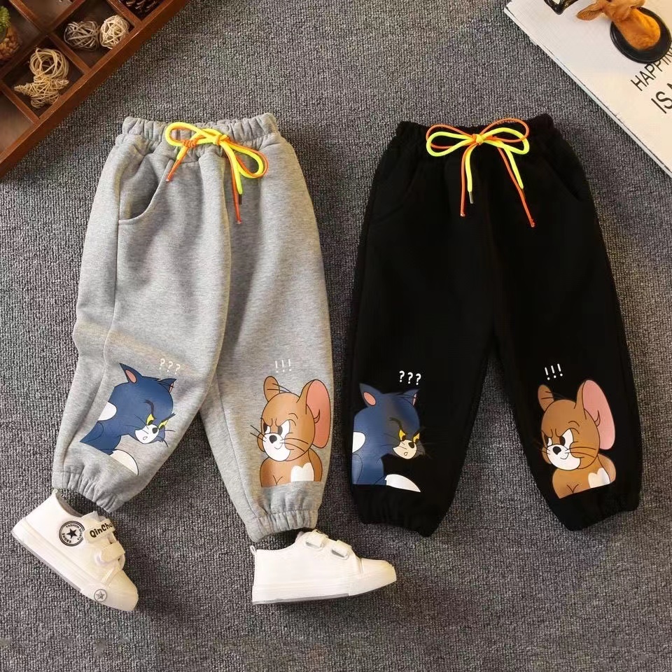 男童春秋新款休闲运动裤韩版棉质中小童卫裤宝宝