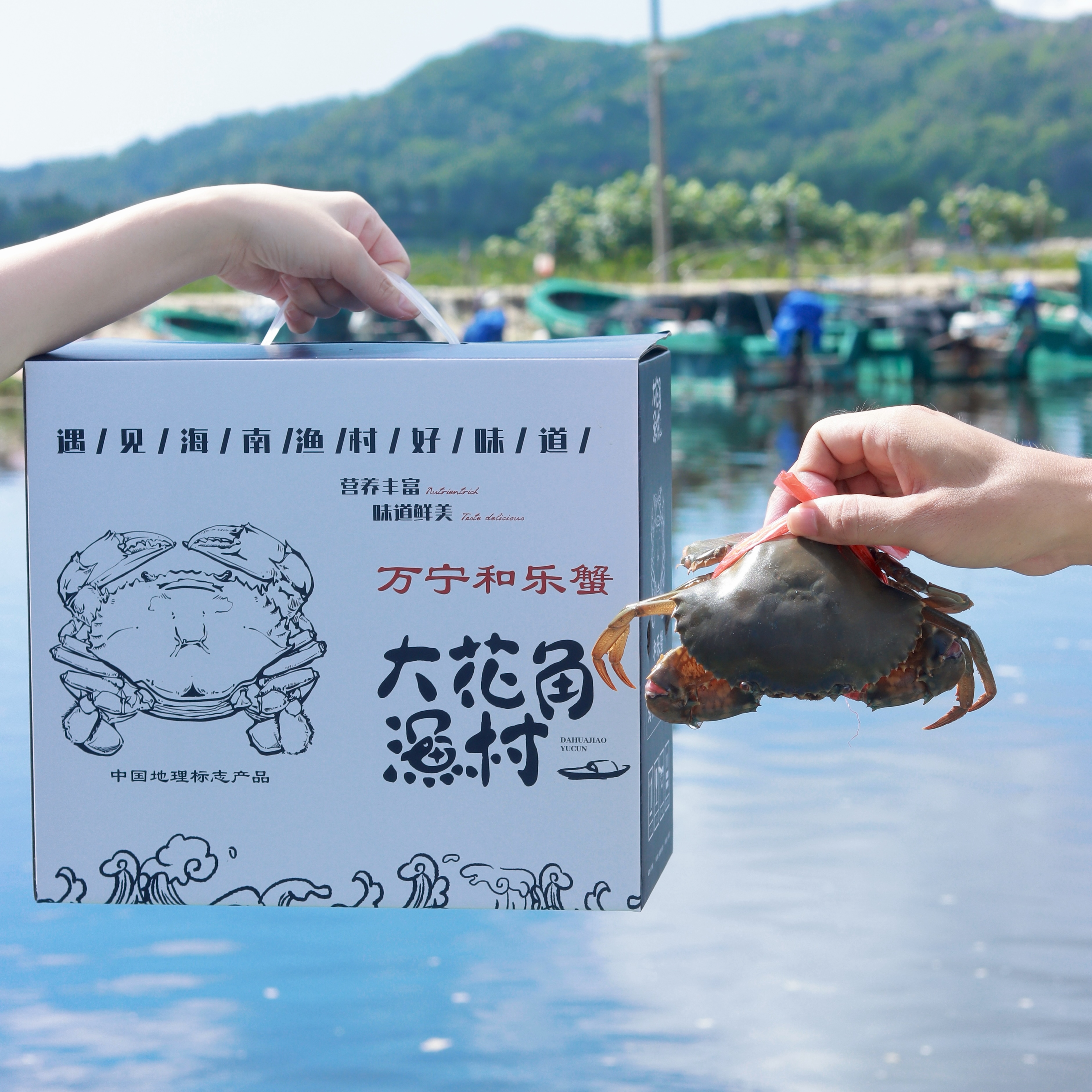 正宗万宁和乐蟹 四大名菜之一美味佳肴